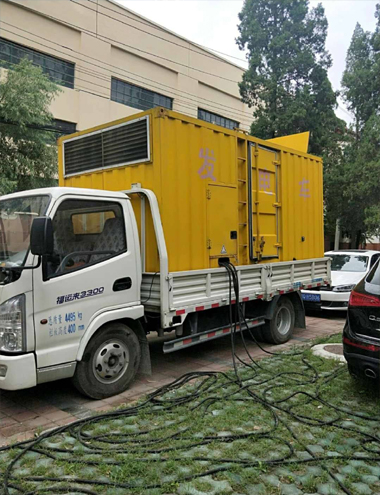 溧阳发电车出租-柴油发电机组排烟系统设计要求及其考虑因素