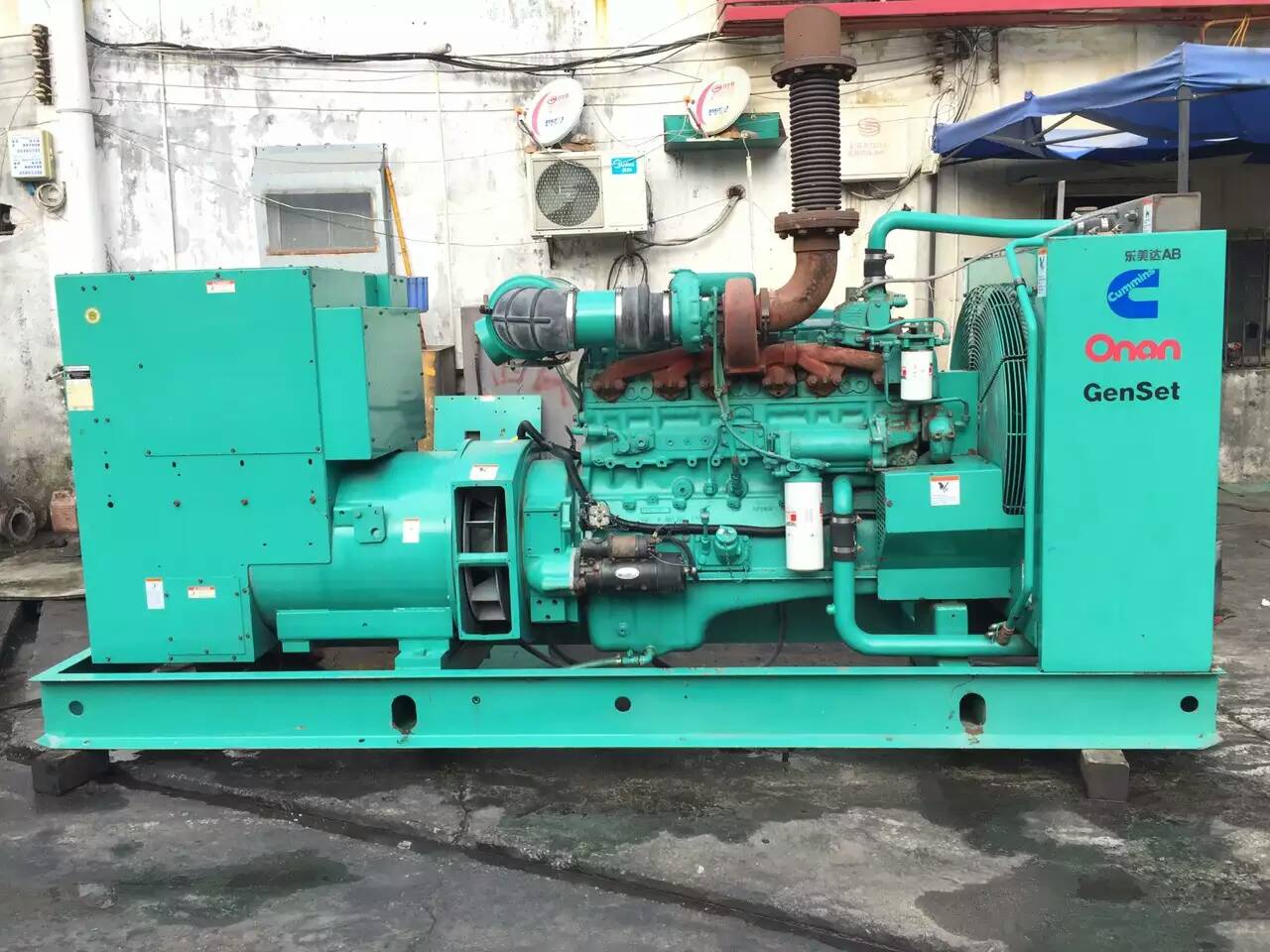 溧阳租赁发电机-柴油发电机不正常冒烟的原因